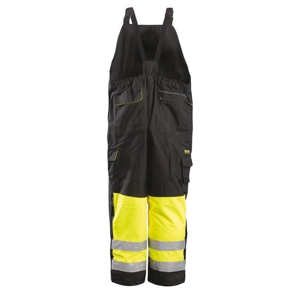 Hi-Vis Cold Weather Bib, Yellow, Mens, 3XL
