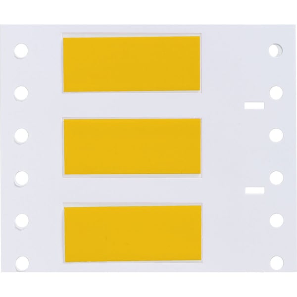 Wire Marking Sleeves, Yellow, 1.5 In W