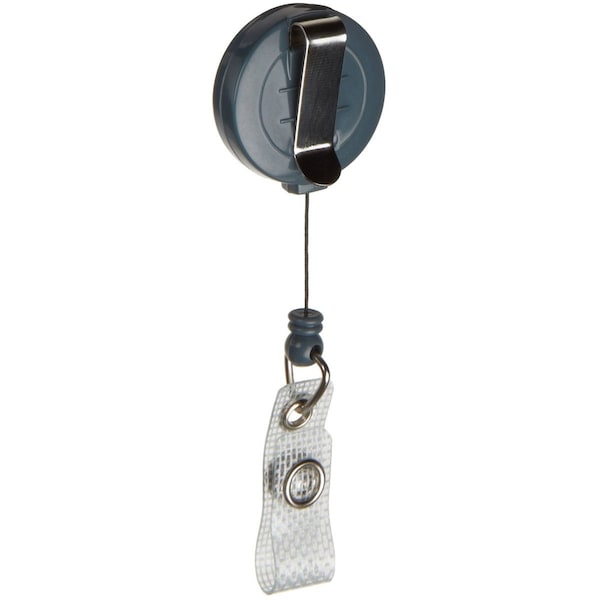 GRAY BADGE HOLDER