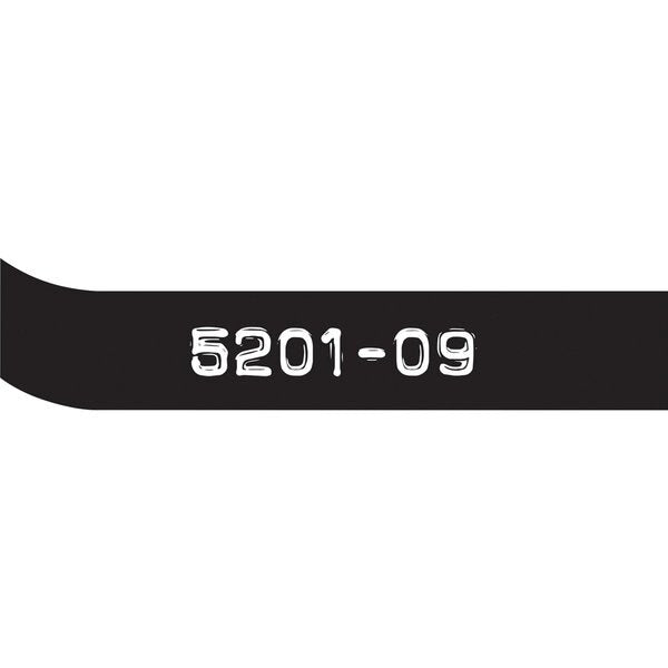 Tape, Black, Labels/Roll: Continuous