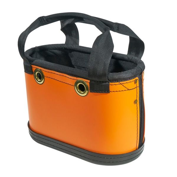 Tool Storage Bucket, Orange/Black, 10