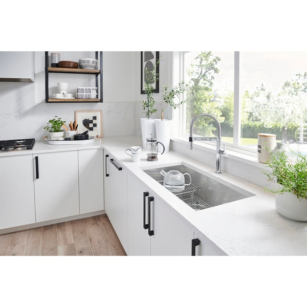 Stainless Steel Multi-Level Sink Grid (Quatrus Super Single Bowls)