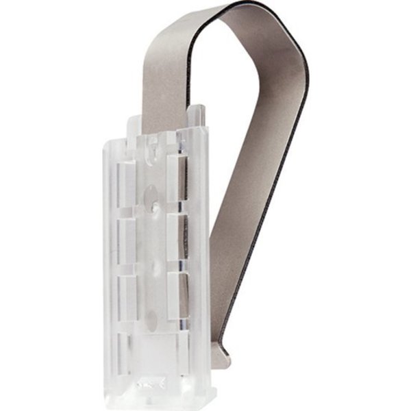 Car Clip, White, 4-1/2 in.