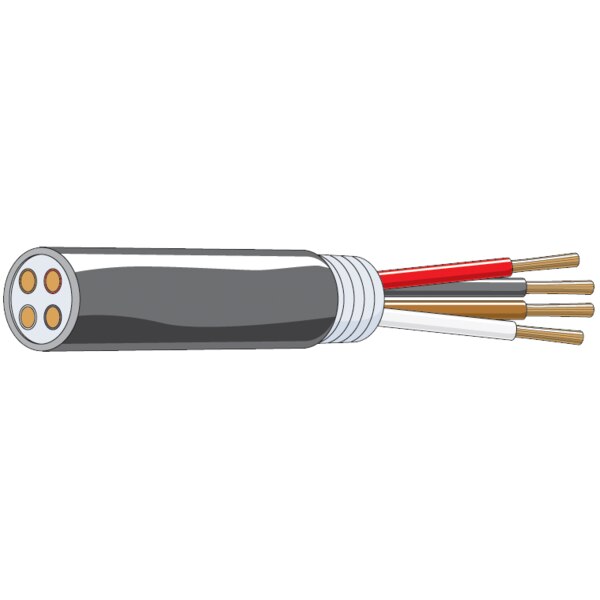 Multi-Cond Trailer Cable, 14/4,100ft.