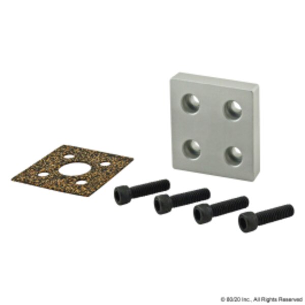 Pressure Manifold, Stopper Plate, 4 Hole
