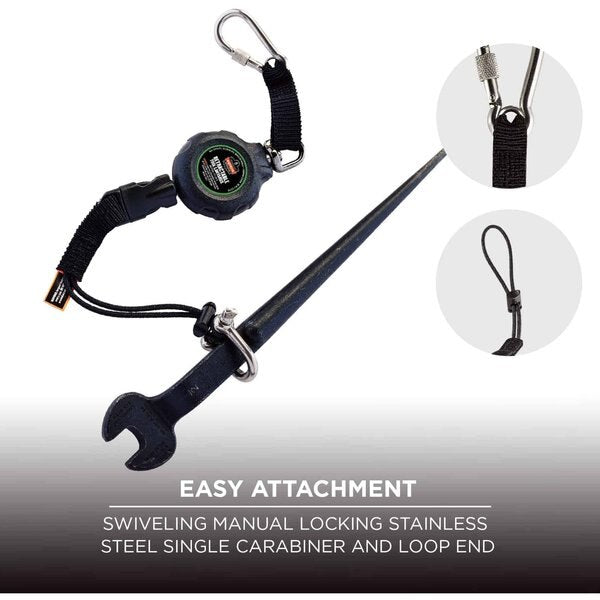 Retractable Tool Lanyard, 2 lb