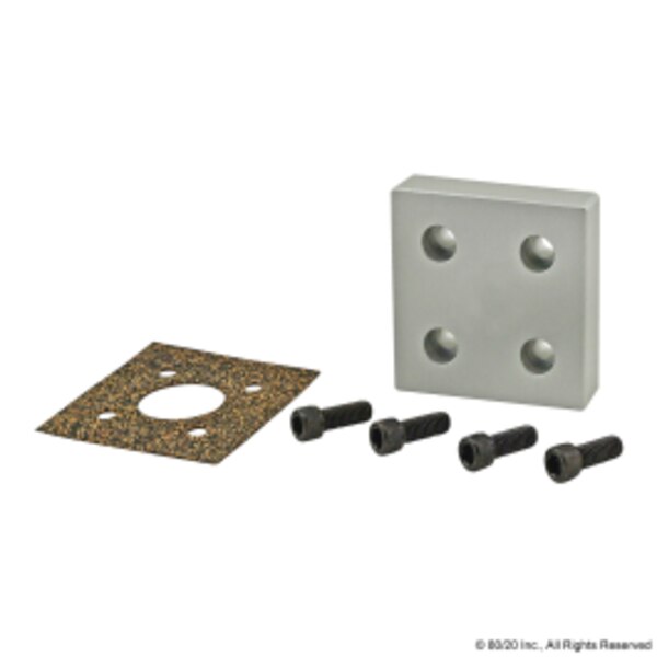 Pressure Manifold, Stopper Plate, 4 Hole