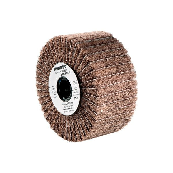 Interleaved Flap Wheel, 4-1/8 In, 180Grit