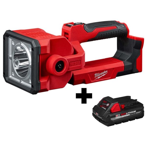 M18â¢ Search Light with M18â¢ REDLITHIUM HIGH OUTPUTâ¢ CP3.0 Battery
