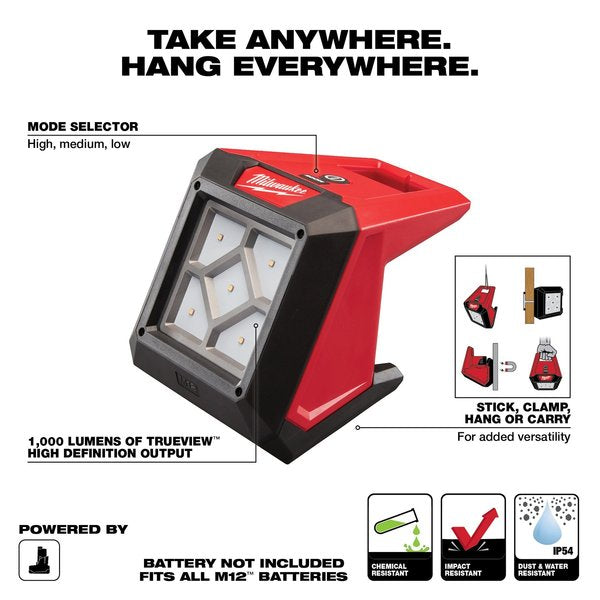 M12 ROVER Mounting Flood Light