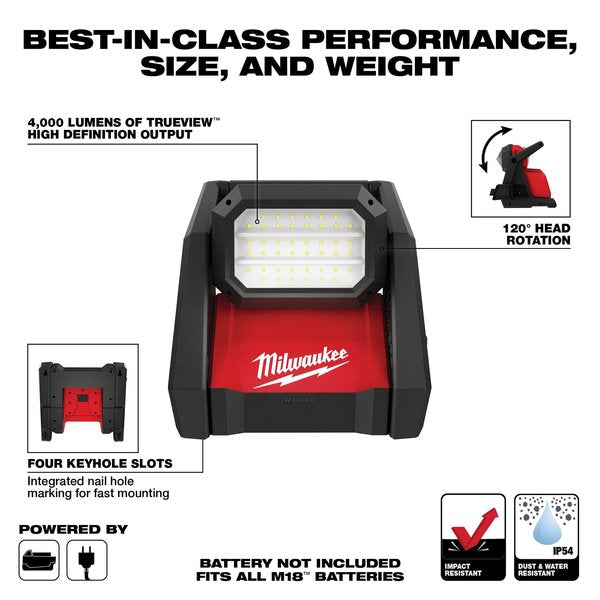 M18 ROVER Dual Power Flood Light (Tool Only)
