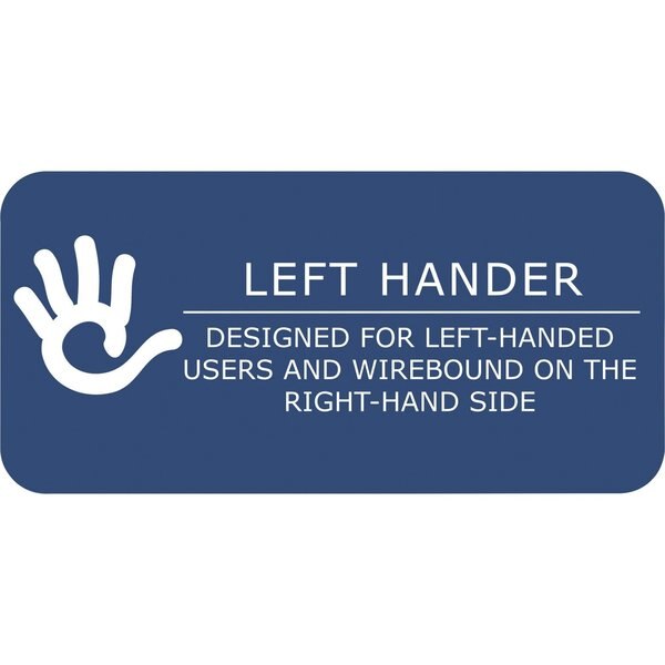 Case of Lefty WB Left Handed Mini Notebooks, 1 Sub, 8