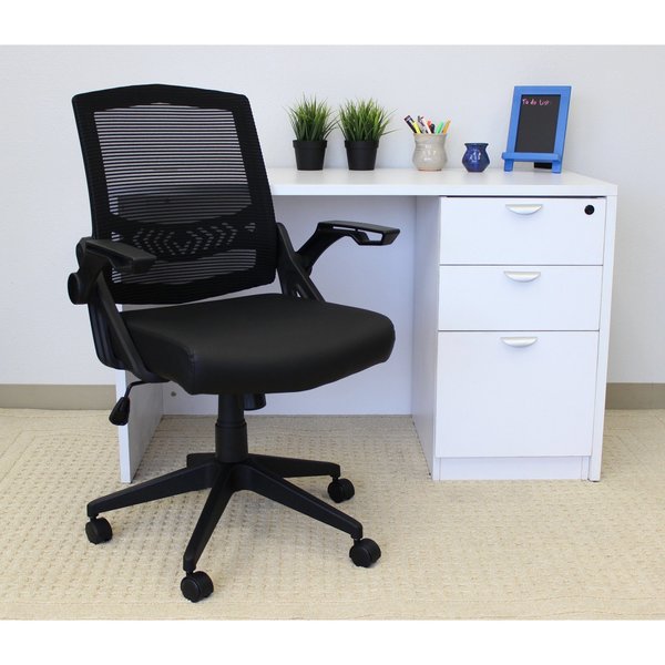 Mesh Task Chair, Adjustable, Black
