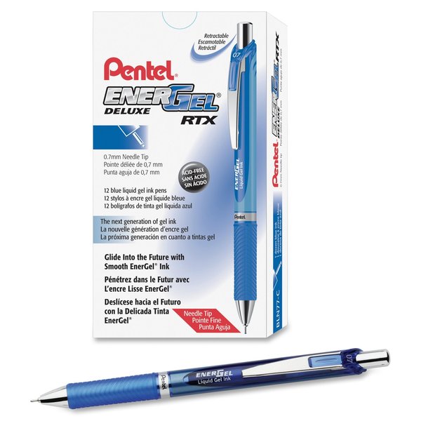 Pen, Gel, Rtx, Needle, 0.7Mm, Be