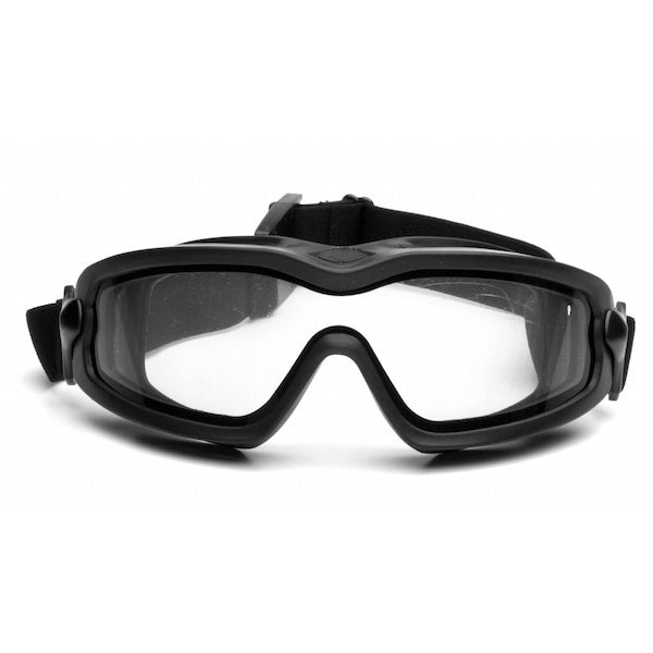 Safety Goggles, V2G Plus Series, Anti-Fog, Anti-Static, Scratch-Resistant, Clear Lens