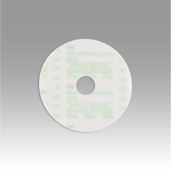 Microfinishing Film Disc, Green, 3