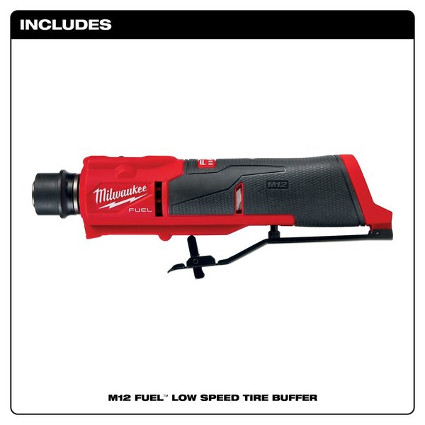 M12 FUEL Low Speed Tire Buffer (Tool Only)