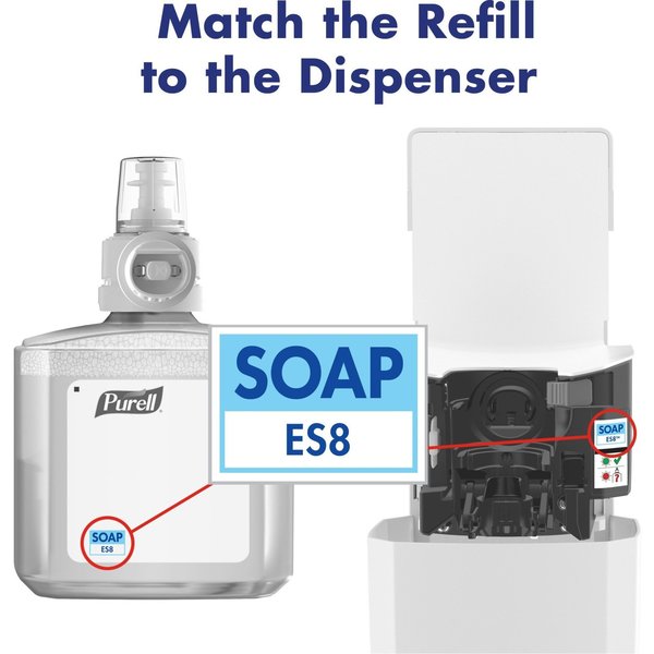 ES8 Touch-Free Soap Dispenser 1200mL- White