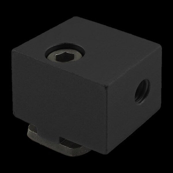 Black 15 S Panel Mount Block
