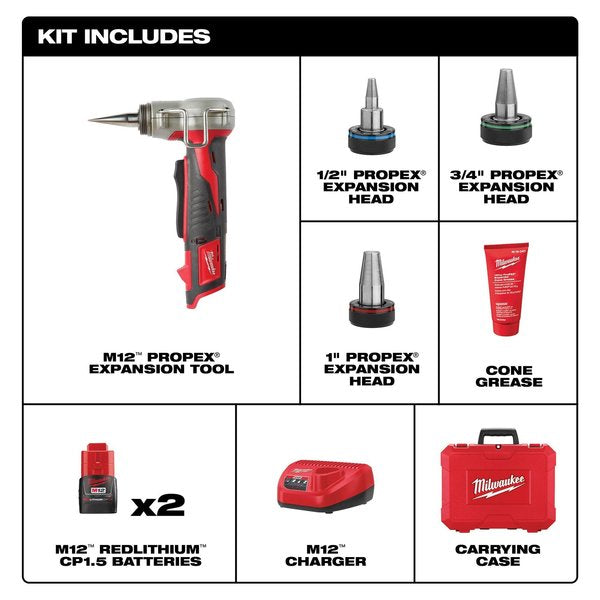 Expansion Tool Kit, 12.0V