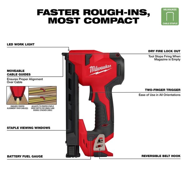 M12 Cable Stapler (Tool Only)