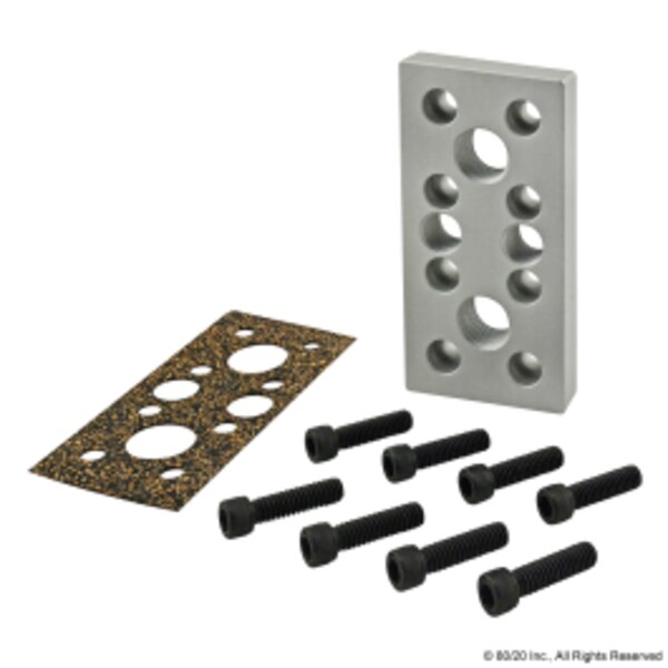 Tapped, Pressure Manifold Plate, 2