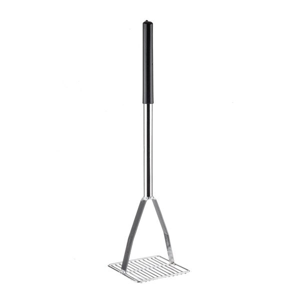 Sq Face Bean Masher, Chrm Metal, 24