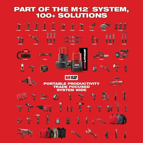 M12 Cordless 1/4
