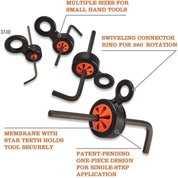 Black And Orange Hand Tool Trap Slips