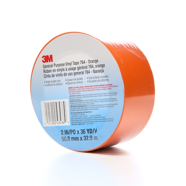 General Purpose Vinyl Tape 764, PK3
