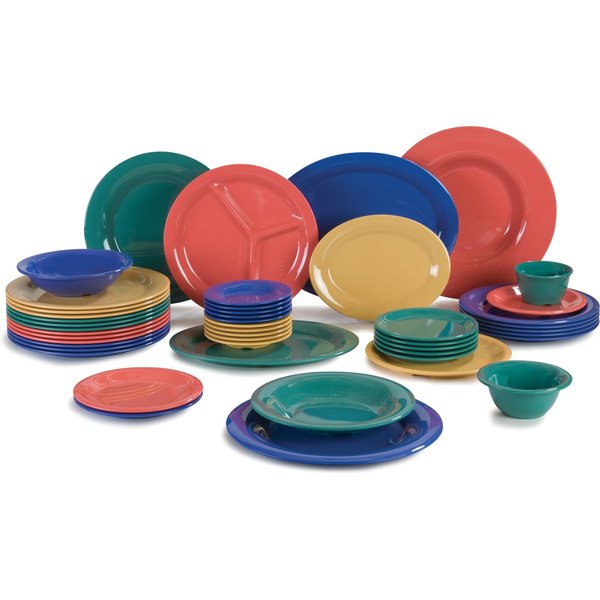 Wide Rim Dinner Plate, 10.5