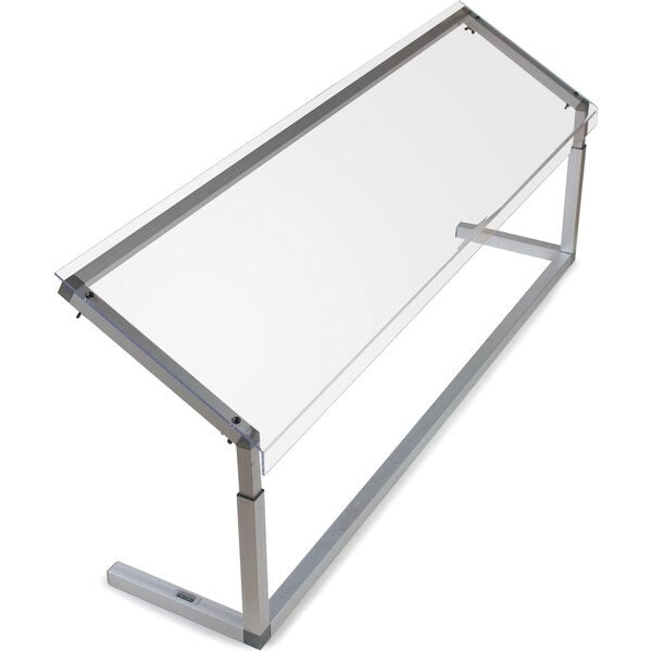 Adj. Single-Sided Sneeze Guard, 60