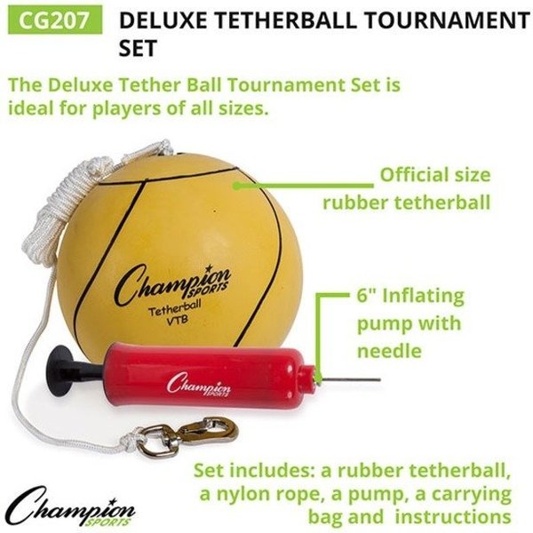 Deluxe TetherBall, Tournament Set