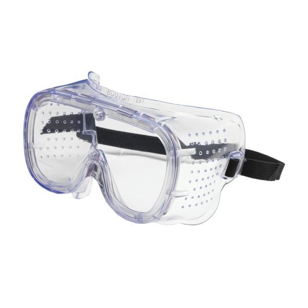 Safety Goggles, Clear Uncoated Lens, 550 Softsides Series