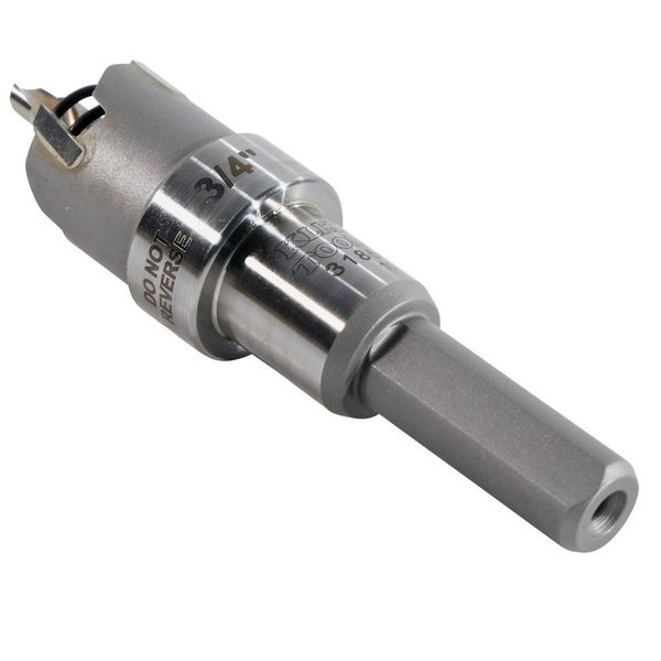 3/4-Inch Carbide Hole Cutter, to 3/16-Inch Sheets