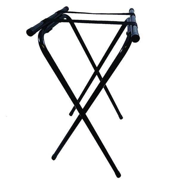Double Bar Tray Stnd, Blk, 19
