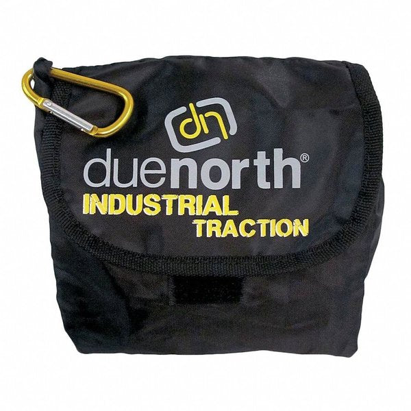 All-Purpose Traction Aid, Ice Traction Device, Rubber, Tungsten Carbide Spikes, Unisex, Size Large