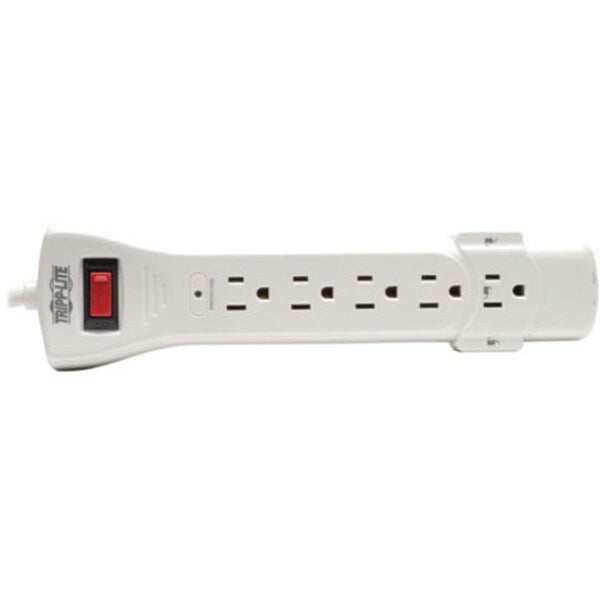 Datacom Surge Protector, 7 Outlet, Gray