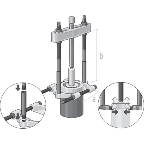 Separator Puller, 125-380mm