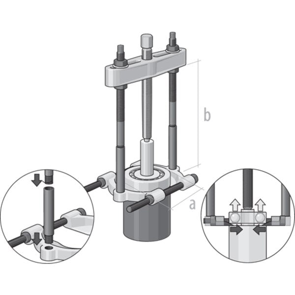 Separator Puller, 40-120mm