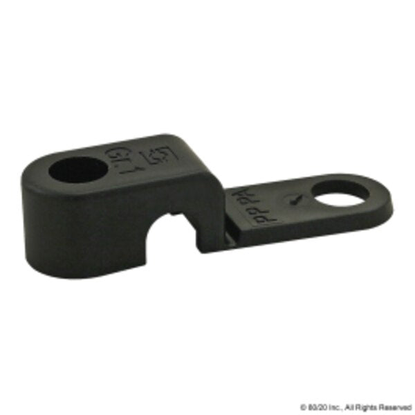 Single Tube, Clamp, 1/4