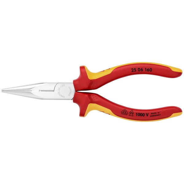Long Nose Pliers with Cutting Edges