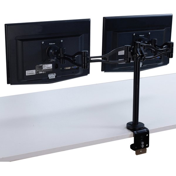 Monitor Arm, Black, 24 lbs.