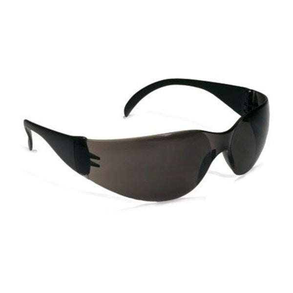 Safety Glasses, Gray Polycarbonate Lens, Anti-Fog, Scratch-Resistant