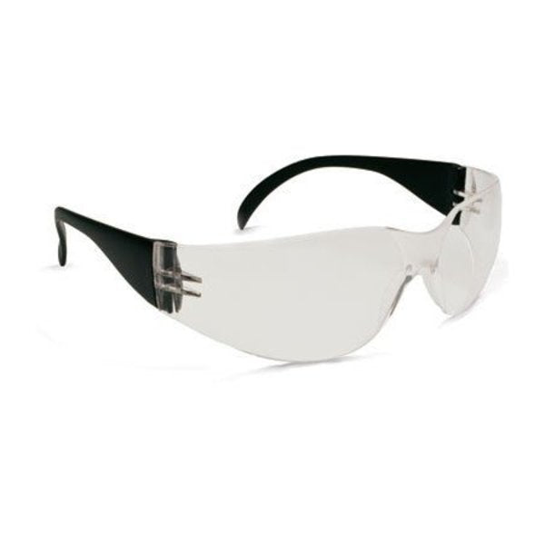 Safety Glasses, Clear Polycarbonate Lens, Uncoated
