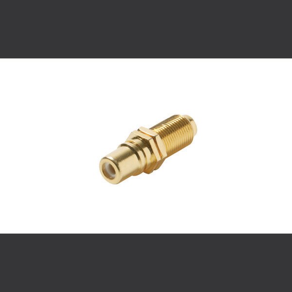 RCA Jack to F Jack Panel Mount Adapter G
