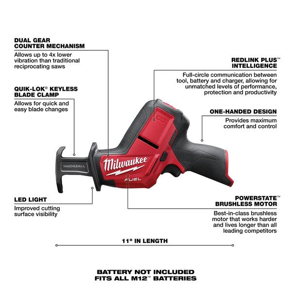 M12 FUEL HACKZALL Recip Saw