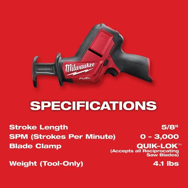 M12 FUEL HACKZALL Recip Saw