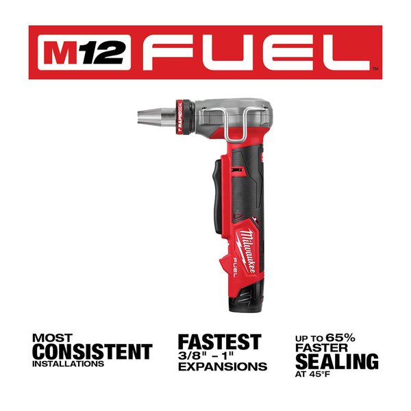 M12 FUEL ProPEX Expander with 1/2 in. - 1 in. RAPID SEAL Expander Heads (Tool Only)