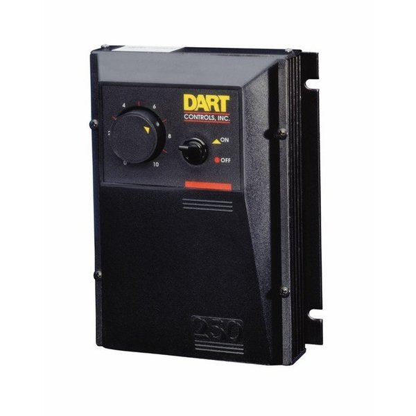 DC Speed Control, SCR, Enclosed, NEMA 4, 10A Max Current, 90/180V DC, ON/OFF, 50:1